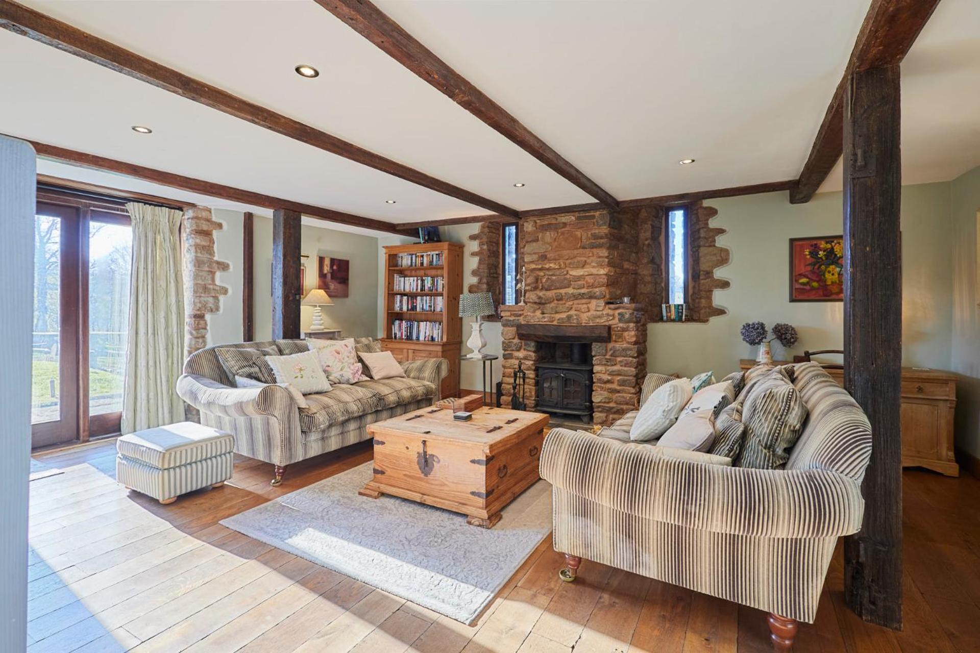 Host & Stay - Tregaer Mill Barn Dingestow ภายนอก รูปภาพ